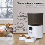 Pawz 5L Auto Pet Feeder Automatic Camera Cat Dog Smart Wi-Fi App Food Dispenser
