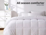 Dreamz Microfibre Quilt Doona Duvet Winter Summer Comforter Microfiber 400GSM