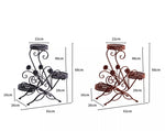 Levede Plant Stand Outdoor Indoor Metal Flower Pots Rack Corner Planter Shelf