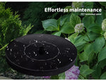 Solar Fountain Powered Water Power Floating Kit Garden Pond Pool Bird Outdoor