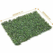 Marlow Artificial Boxwood Hedge Fake Vertical Garden Green Wall Fences 60x40x4cm
