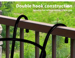 3xLevede  Plant Stand flower Holder Hanging Pot Basket Plant Garden Wall Storage