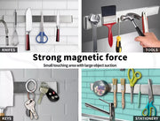 Toque Knife Holder Block Magnetic Wall Mounted Tools Rack Stainlesss Steel  50cm