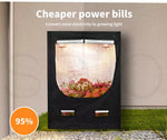 Grow Tent Indoor System Hydroponics Room 600D Oxford Plant Aluminium 100x142x180