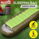 Mountview Sleeping Bag Outdoor Camping Single Bags Hiking Thermal -20℃ Winter