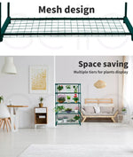 Levede 2x4/5 Tiers Plant Shelves Garden Greenhouse Steel Storage Frame Rack