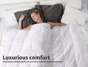 Dreamz Microfibre Quilt Doona Duvet Winter Summer Comforter Microfiber 400GSM