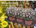 Levede Plant Stand Outdoor Indoor Home Decor Hanging Flower Garden Wall Shelf
