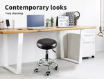 2x Levede Salon Stool Swivel Bar Stools Chairs Barber Lift Hairdressing Round