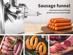 Spector 800W Electric Meat Grinder Mincer Sausage Filler Kibbe Maker Stuffer