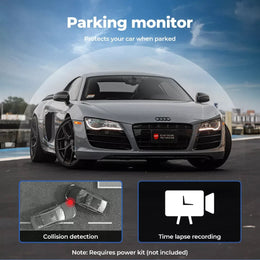 Maman 4K Dash Camera Front Rear Inside 3 Len Car Truck Reversing Wifi GPS 128G