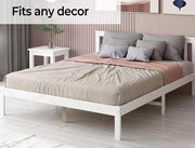 Levede Wooden Bed Frame Queen Double King Single Full Size Mattress Base Timber