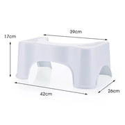 Toilet Step Stool Bathroom Potty Squat Aid for Constipation Relief