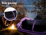 Mountview Swag Camping Swags Canvas Double King Single Hiking Tent Dome Mattress