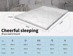 Dreamz Mattress Topper Cool Gel Memory Foam Bamboo Cover Double Queen King Size.