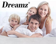 Dreamz Mattress Protector Topper GRS Recycled Polyester Fitted Cover Queen King