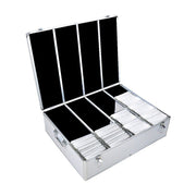 CD DVD Case Storage Box Bluray Lock Portable Aluminium Holder 240/500/1000 Discs