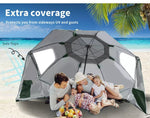 Mountview Beach Umbrella Outdoor Umbrellas Garden Sun Shade Shelter Patio 2.33M.