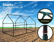 Levede Greenhouse Flower Garden Shed PVC Cover Frame Film Tunnel Green House