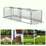 Lambu Portable Mini Greenhouse Tent PVC Garden Shed Bed Planter Box Waterproof