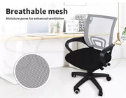 2x Levede Office Chair Gaming Computer Mesh Chairs Executive Seating Work Grey