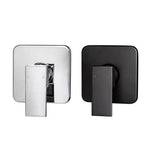 Wall Shower Tap Brass Basin Mixer Bathroom Bath Spa Hot Cold Water Faucet Chrome