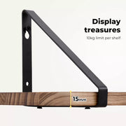 Levede Floating Shelf DIY Hanging Shelves Wall Mounted Storage Display 43*12cm