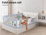 Bopeep Kids Baby Safety Bed Rail Guard Adjustable Folding Child Toddler Protect