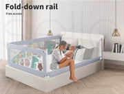 Bopeep Kids Baby Safety Bed Rail Guard Adjustable Folding Child Toddler Protect