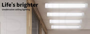 Emitto LED Slim Ceiling Batten Tube Light Linear Fitting 120cm Daylight 6500K