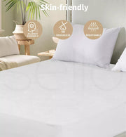 Dreamz Mattress Protector Topper GRS Recycled Polyester Fitted Cover King single