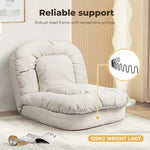 Levede Floor Sofa Bed Adjustable Lazy Lounge Recliner Gaming Couch 2 Pillow