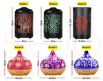 Aromatherapy Diffuser 3D Aroma Essential Oils Ultrasonic Air Humidifier Purifier