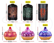 Aromatherapy Diffuser 3D Aroma Essential Oils Ultrasonic Air Humidifier Purifier