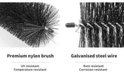 36pcs Lambu Gutter Brush Guard Leaf Twigs Heavy Duty Filter Garden 92x10cm Home