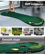 Centra Golf Practice Putting Mat Green 3M Roll Up Indoor Outdoor Training Mats