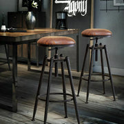 Levede 4x Bar Stools Industrial Kitchen Stool Barstool Swivel Dining Chairs