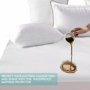 Dreamz Mattress Protector Topper Waterproof Fitted Cover Queen King All Size