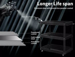 Traderight 3-Tier Tool Cart Trolley Toolbox Workshop Garage Storage Organiser