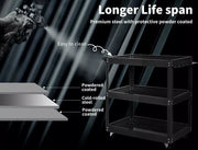 Traderight 3-Tier Tool Cart Trolley Toolbox Workshop Garage Storage Organiser