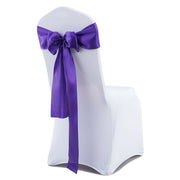 Satin Chair Sashes Cloth Cover Wedding Party Event home Decoration Table Runner
