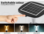 Emitto Solar Lawn Light Garden Outdoor Night Lights Decor Sensor Security 80cm