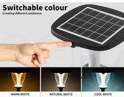 Emitto Solar Lawn Light Garden Outdoor Night Lights Decor Sensor Security 80cm