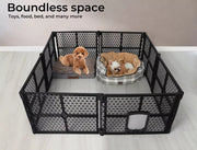 Pawz Pet Playpen Folding Dog Plastic Puppy Exercise Enclosure Fence Indoor Large