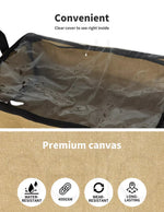 Slimbridge 3PCS Camping Canvas Storage Bags Adventure Portable Caravan Black