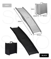 Pawz Dog Ramp Pet Car Suv Travel Stair Step Foldable Portable Lightweight Ladder