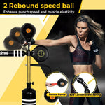 Centra Boxing Speed Ball Free Standing Punching Bag Reflect Reaction Training