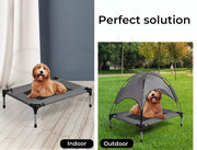 PaWz Pet Trampoline - Grey (PT1099-M-GY)