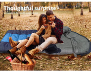 Mountview Single Sleeping Bag Outdoor Camping Hiking Bags -20℃ Thermal Winter