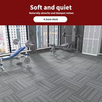 Marlow 20x Carpet Tiles Box Heavy Commercial Retail Office Flooring 50X50cm Blue